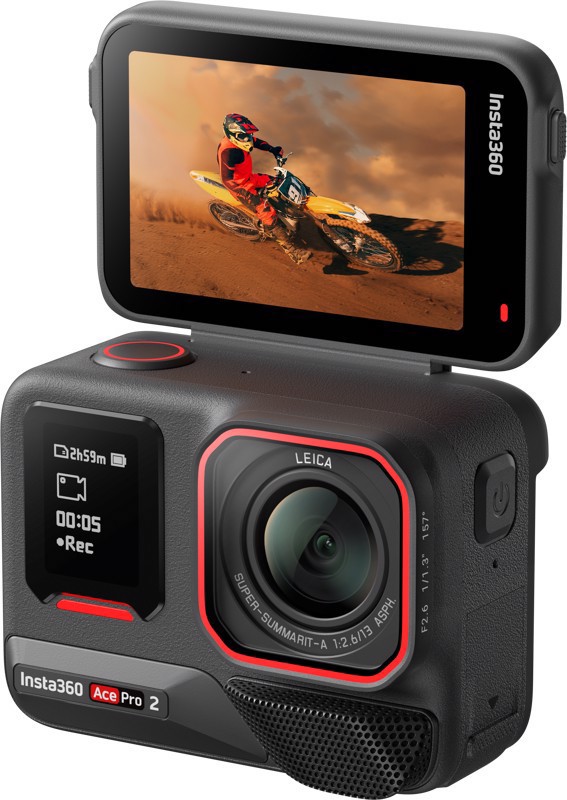 Insta360 Ace Pro 2 fotocamera per sport d'azione 50 MP 8K Ultra HD 25,4 / 1,3 mm (1 / 1.3") Wi-Fi 440 g
