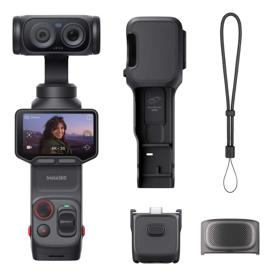 Insta360 Luna Ultra fotocamera per sport d'azione 200 MP 8K Ultra HD CMOS 25,4 / 1 mm (1 / 1") Wi-Fi 233 g