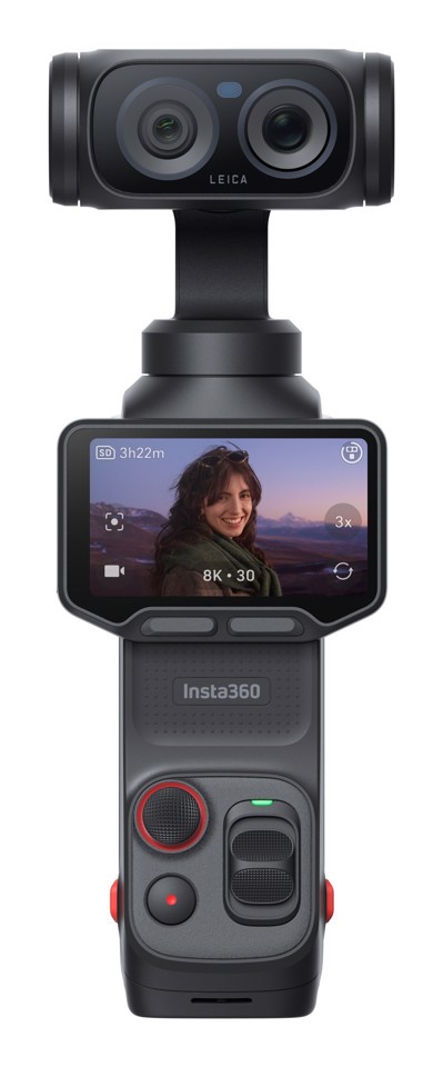 Insta360 Luna Ultra fotocamera per sport d'azione 200 MP 8K Ultra HD CMOS 25,4 / 1 mm (1 / 1") Wi-Fi 233 g