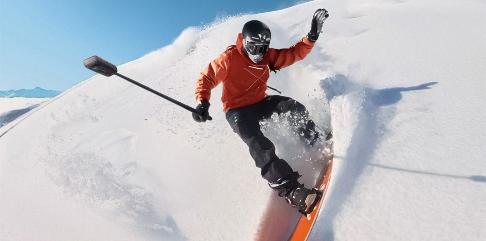 Insta360 X5 fotocamera per sport d'azione 72 MP 8K Ultra HD 25,4 / 1,28 mm (1 / 1.28") Wi-Fi 200 g