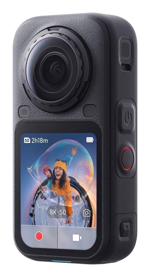 Insta360 X6 Standard Bundle 360 Camera, Black fotocamera per sport d'azione 8K Ultra HD 25,4 / 1,1 mm (1 / 1.1") 195 g