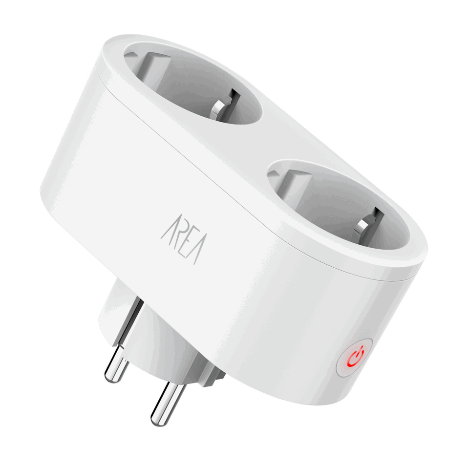 Presa iot 2 plug bianco