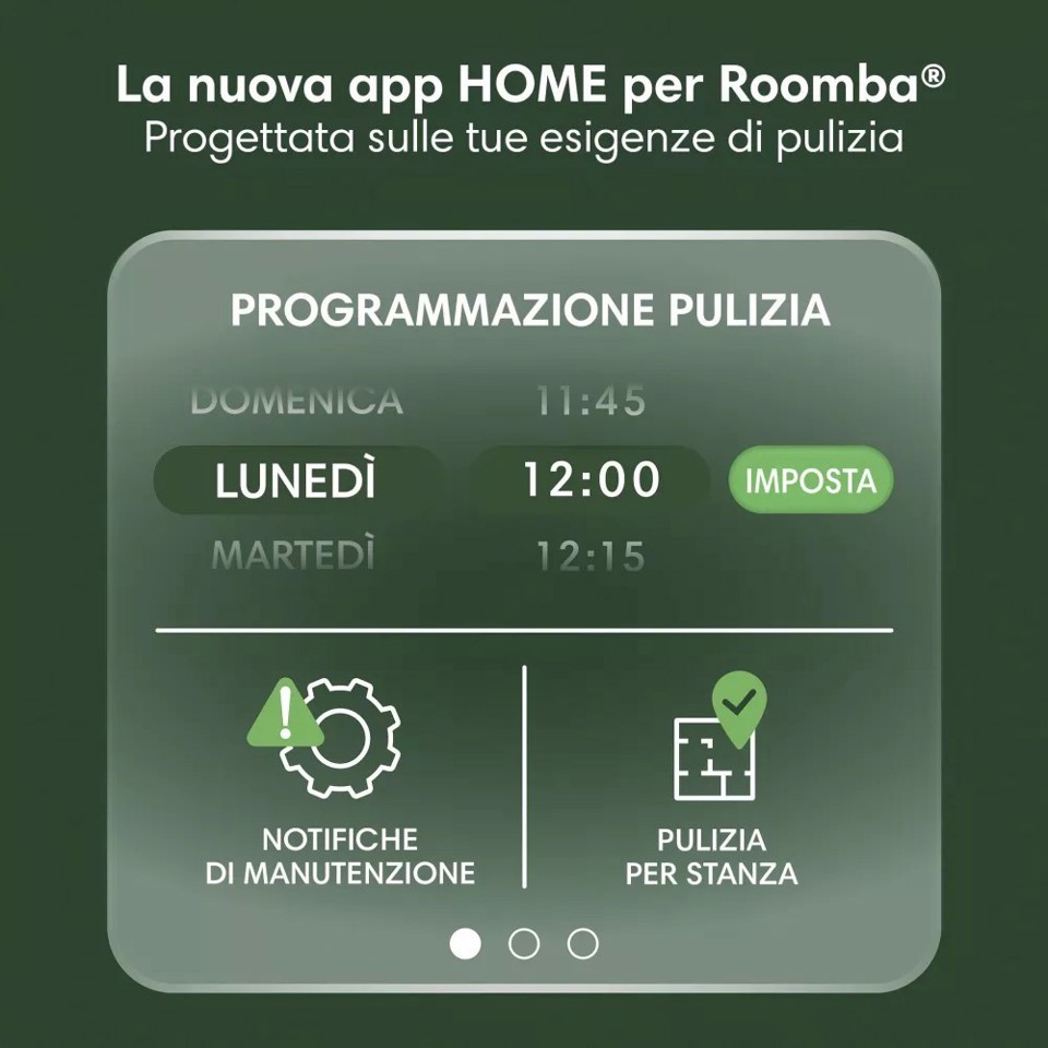 iRobot 105 Combo Senza sacchetto Nero