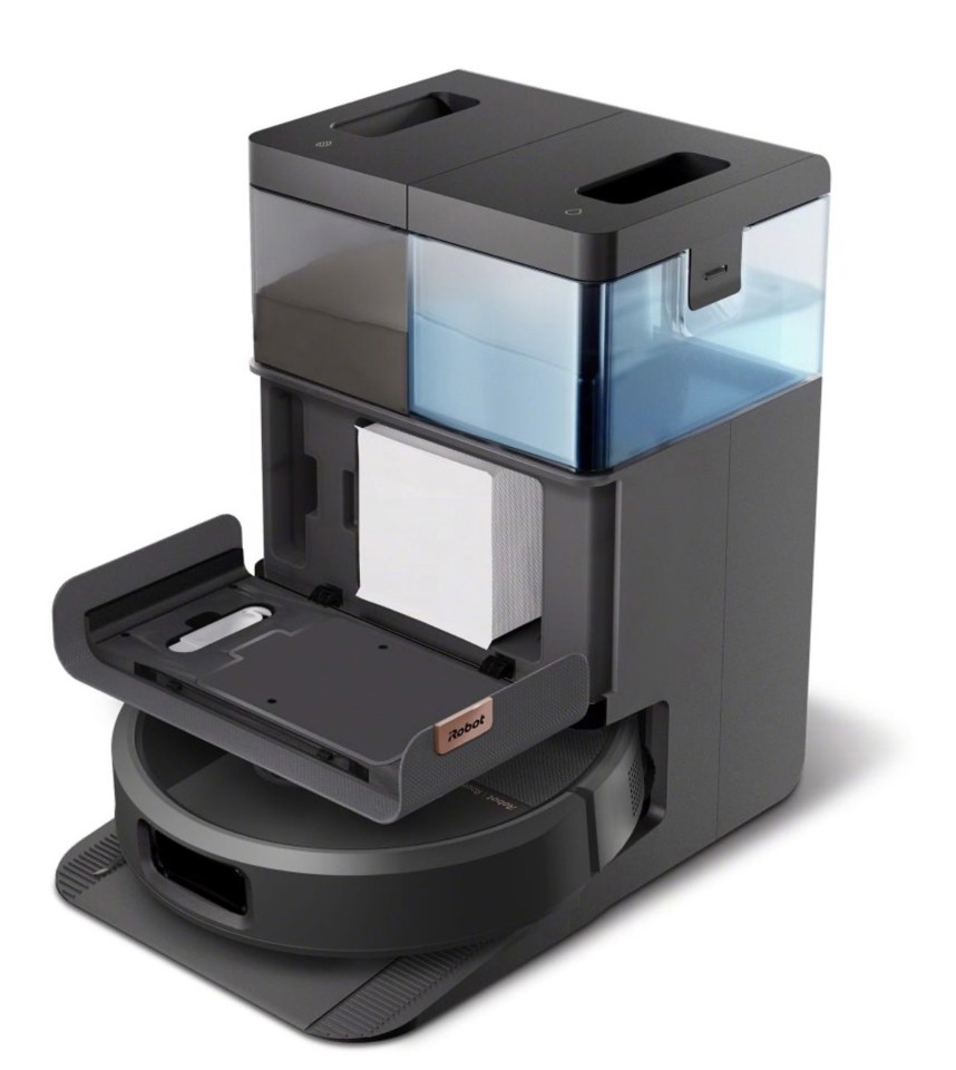 iRobot 505 Combo Plus Senza sacchetto Nero