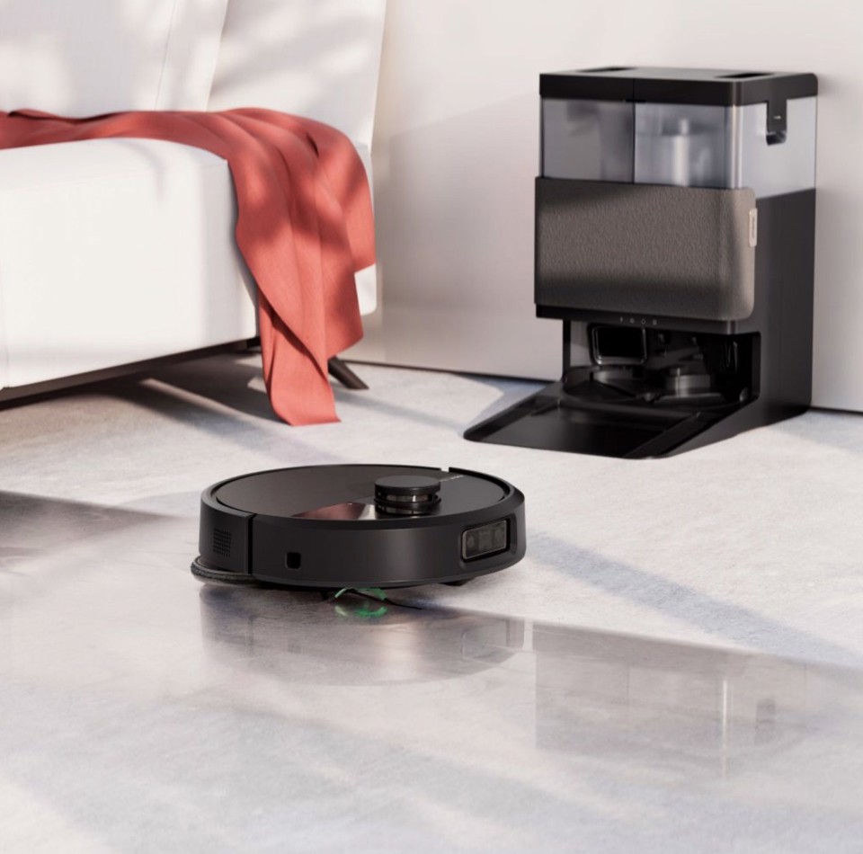iRobot 505 Combo Plus Senza sacchetto Nero