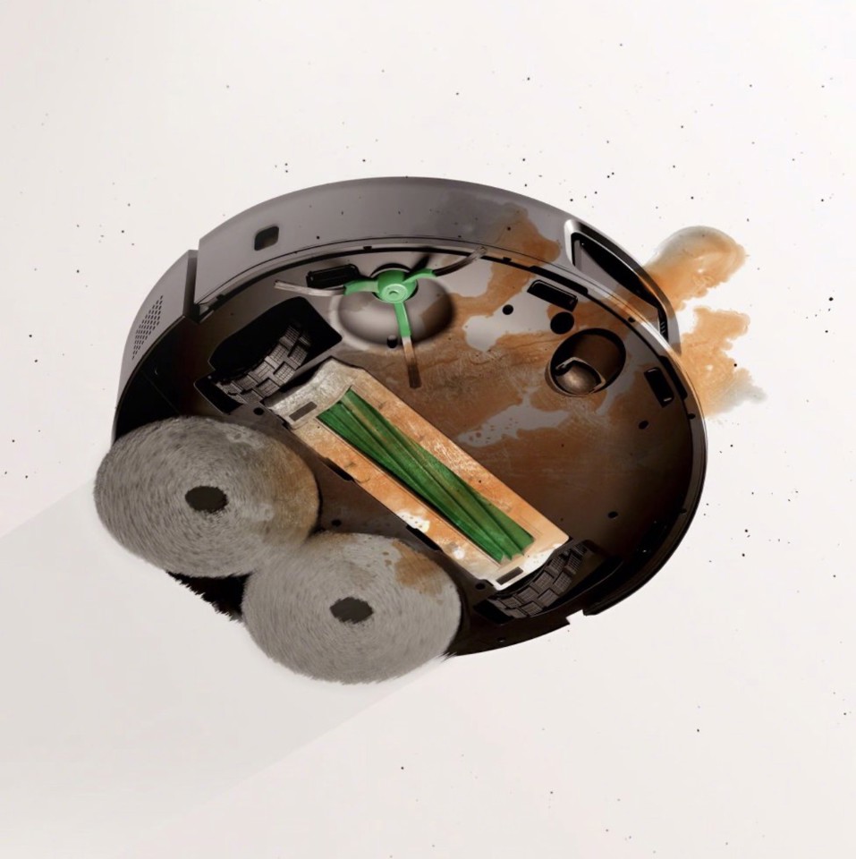 iRobot 505 Combo Plus Senza sacchetto Nero