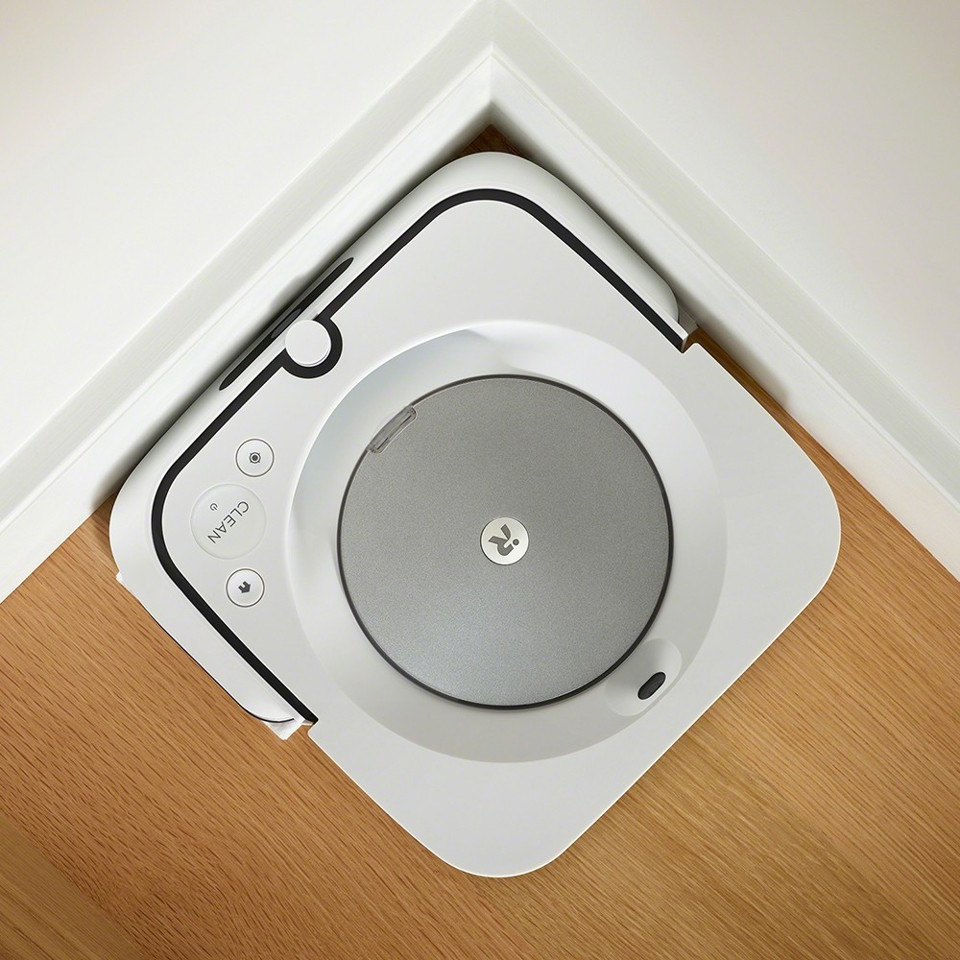 iRobot Braava Jet m6 aspirapolvere robot Combi Bianco