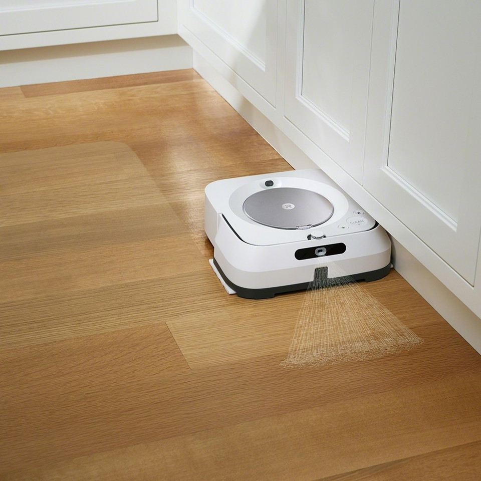 iRobot Braava Jet m6 aspirapolvere robot Combi Bianco