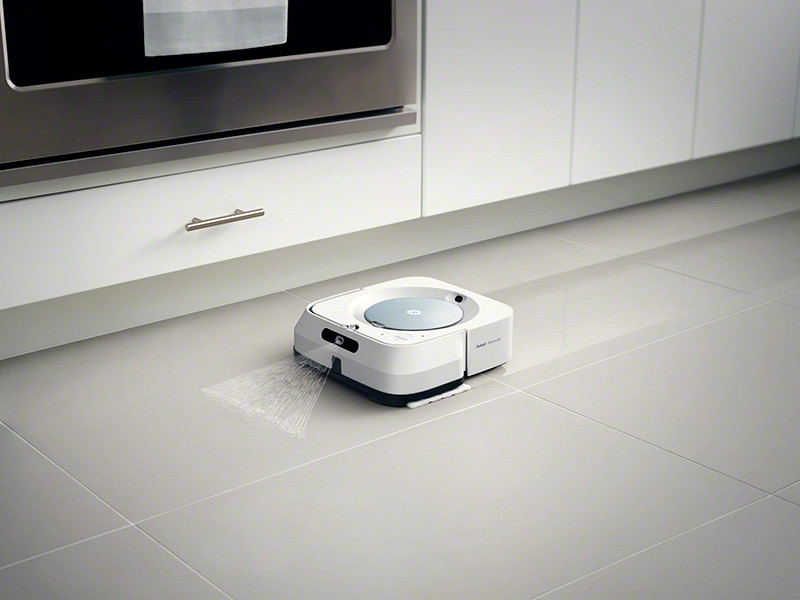 iRobot Braava Jet m6 aspirapolvere robot Combi Bianco