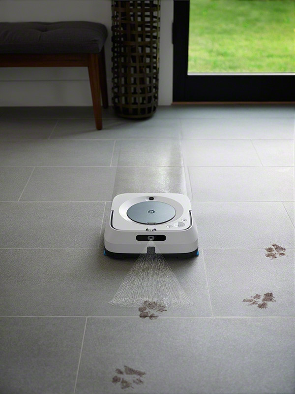 iRobot Braava Jet m6 aspirapolvere robot Combi Bianco