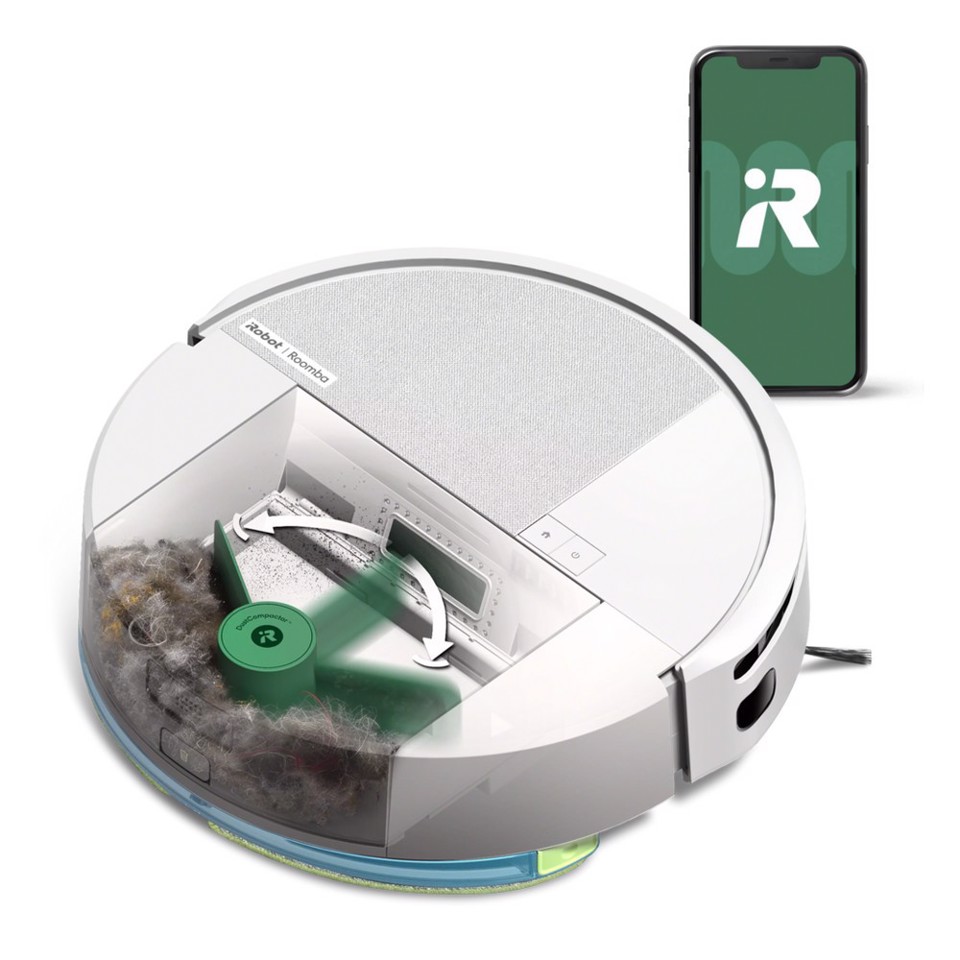 iRobot Roomba 205 DustCompactor Bianco