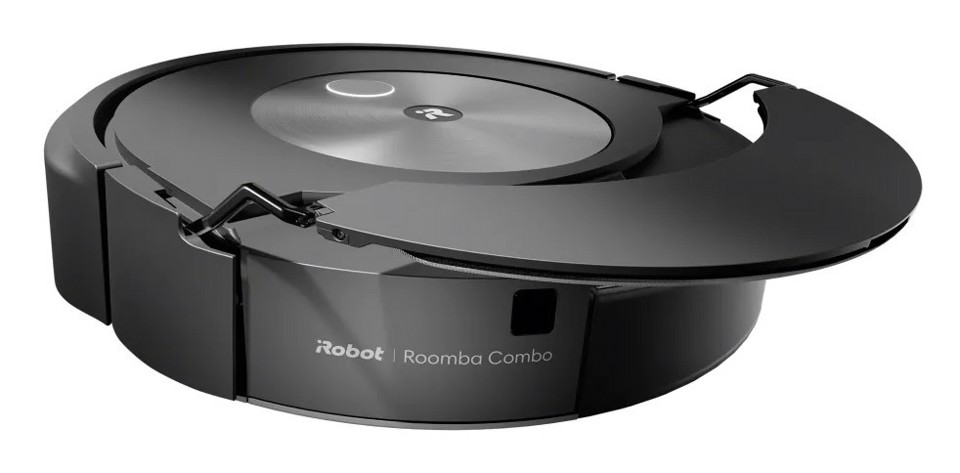 iRobot Roomba Combo j7 Nero, Acciaio inox