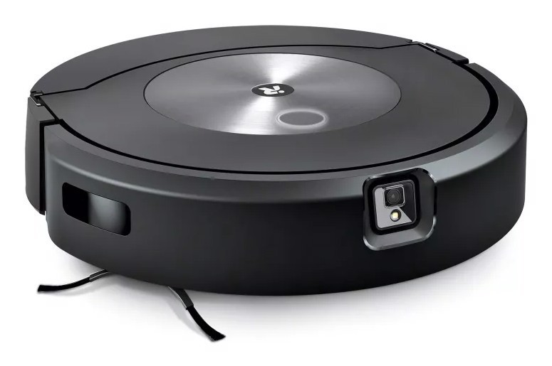 iRobot Roomba Combo j7 Nero, Acciaio inox