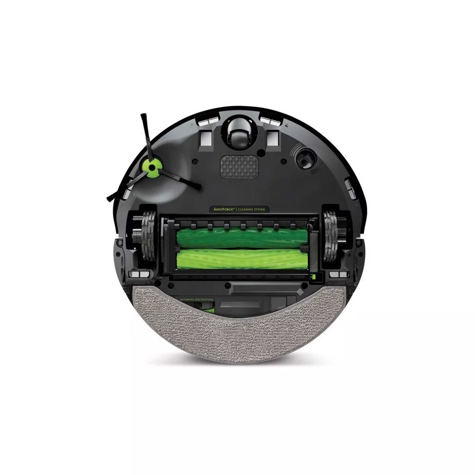iRobot Roomba Combo j7 Nero, Acciaio inox
