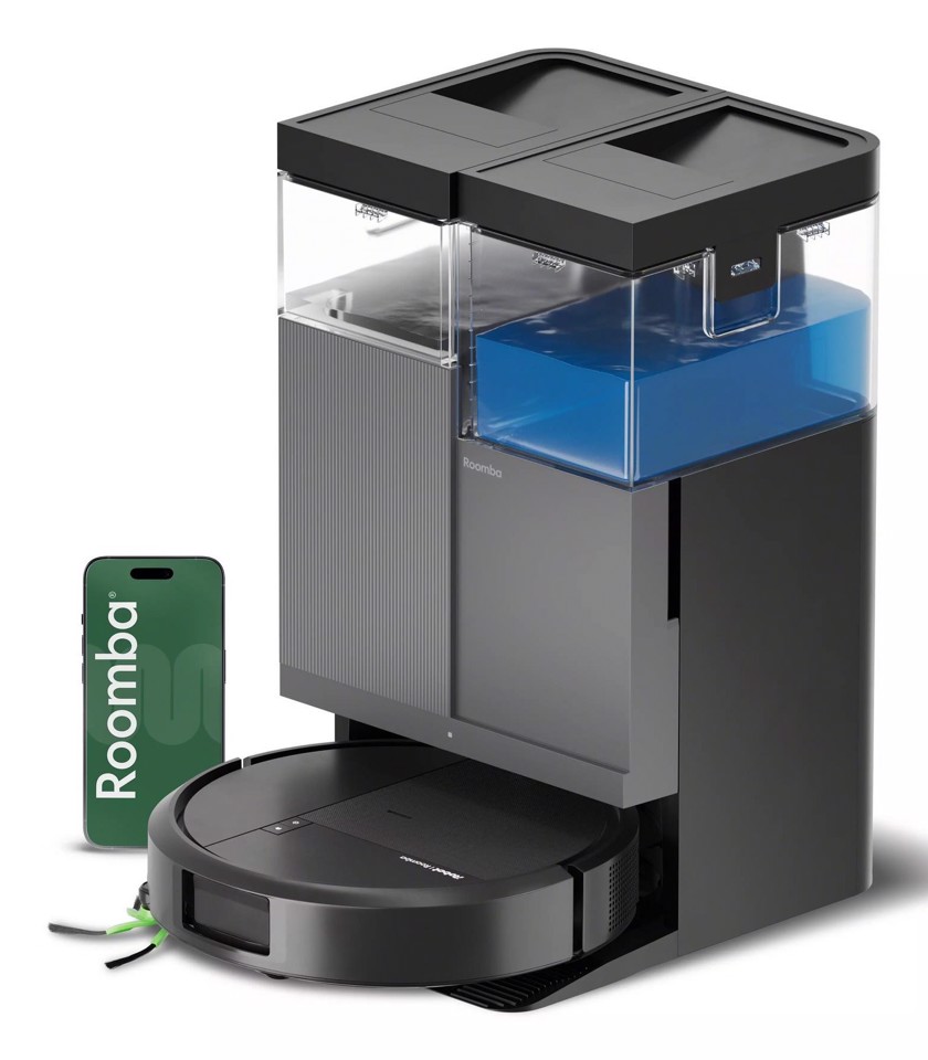 iRobot Roomba Plus 415 Combo Roboter + AutoWash Dock Nero