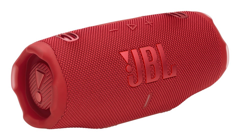 JBL Charge 6, Sistema audio portatile Waterproof e Dustproof, Rosso