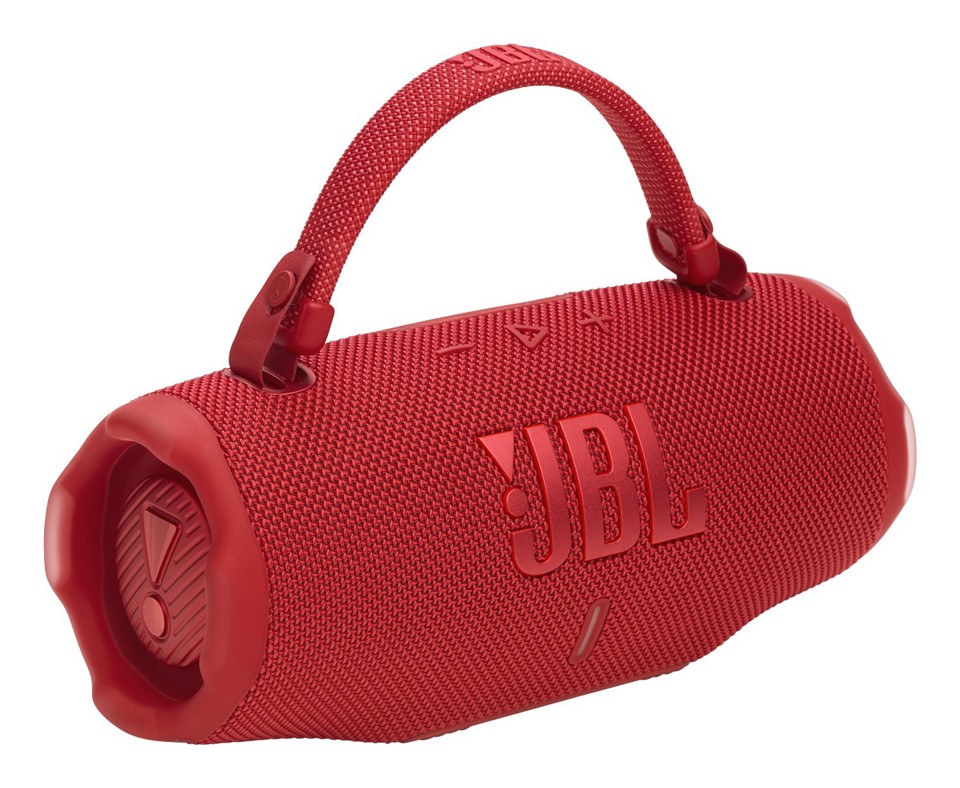 JBL Charge 6, Sistema audio portatile Waterproof e Dustproof, Rosso