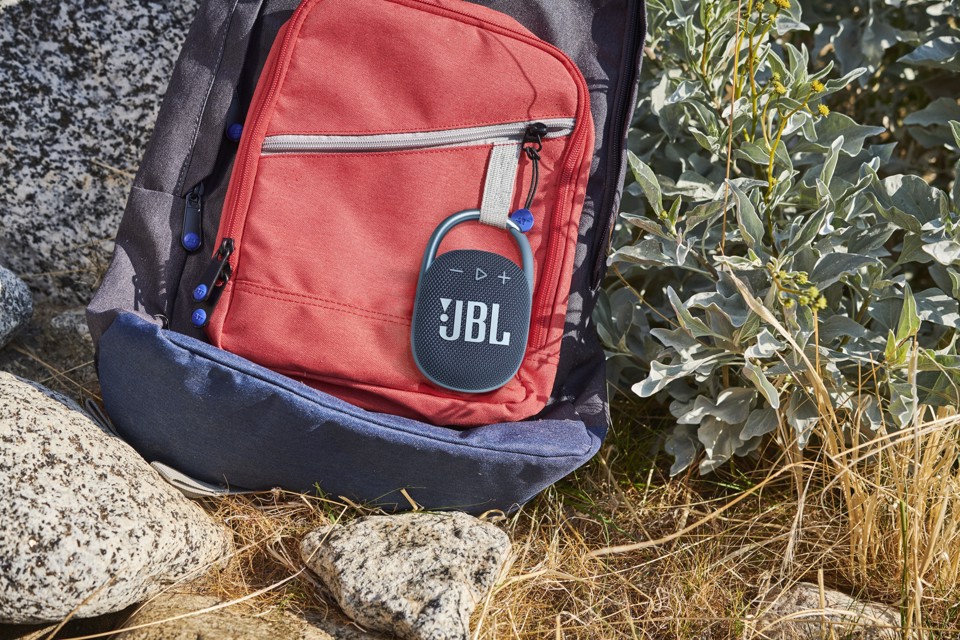 JBL CLIP 4 Altoparlante portatile mono Blu, Viola 5 W