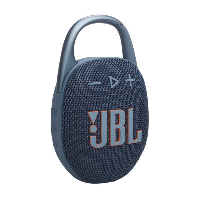 JBL Clip 5 Sistema audio portatile Waterproof e Dustproof con moschettone integrato, Blu