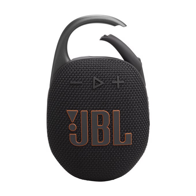 JBL Clip 5 Sistema audio portatile Waterproof e Dustproof con moschettone integrato, Nero