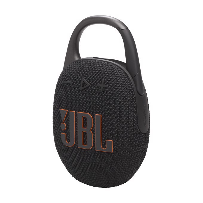 JBL Clip 5 Sistema audio portatile Waterproof e Dustproof con moschettone integrato, Nero