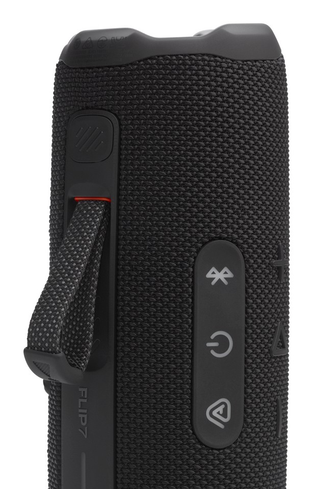 JBL Flip 7, Sistema audio portatile waterproof con connettività wireless Bluetooth, Nero