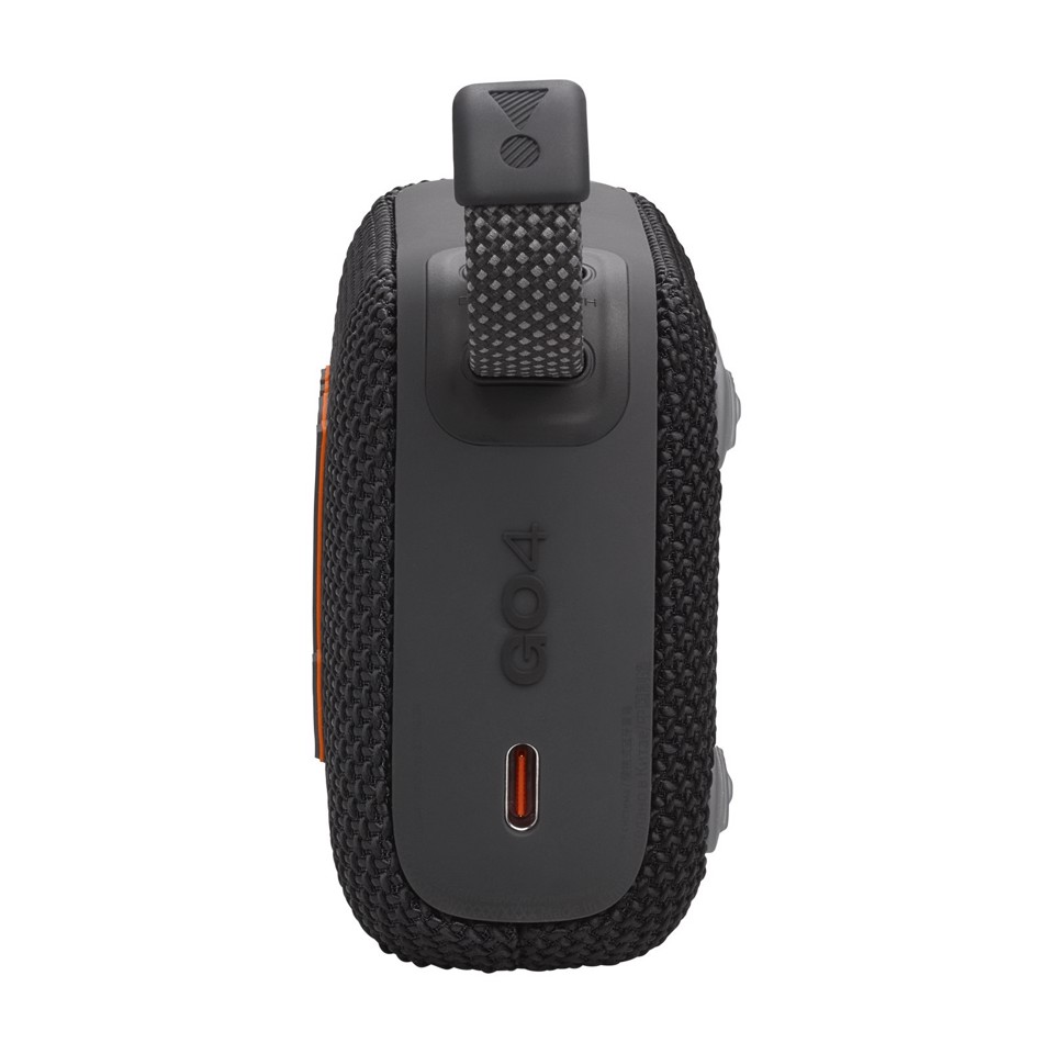 JBL Go 4, Sistema audio portatile waterproof e dustproof, Nero