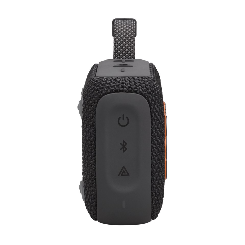 JBL Go 4, Sistema audio portatile waterproof e dustproof, Nero