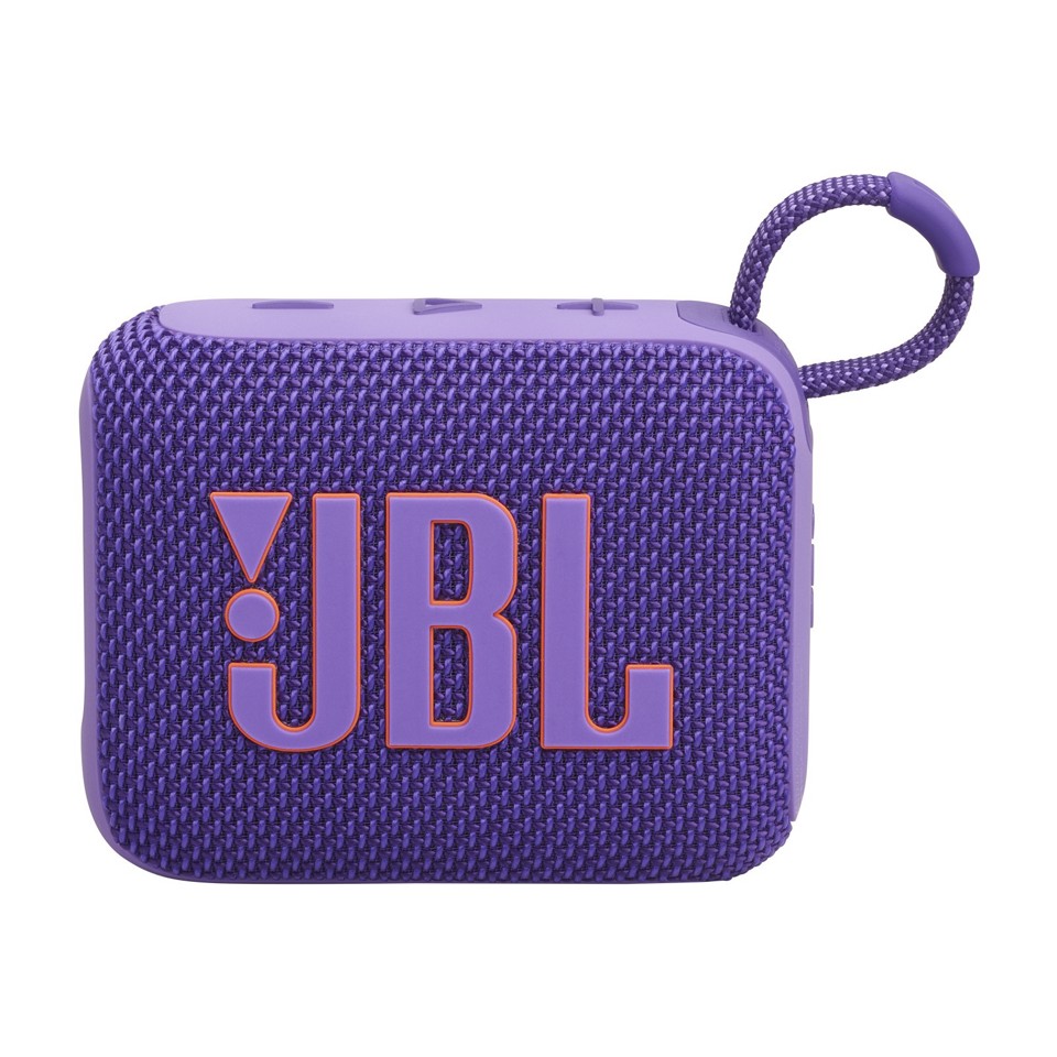 JBL Go 4, Sistema audio portatile waterproof e dustproof, Viola