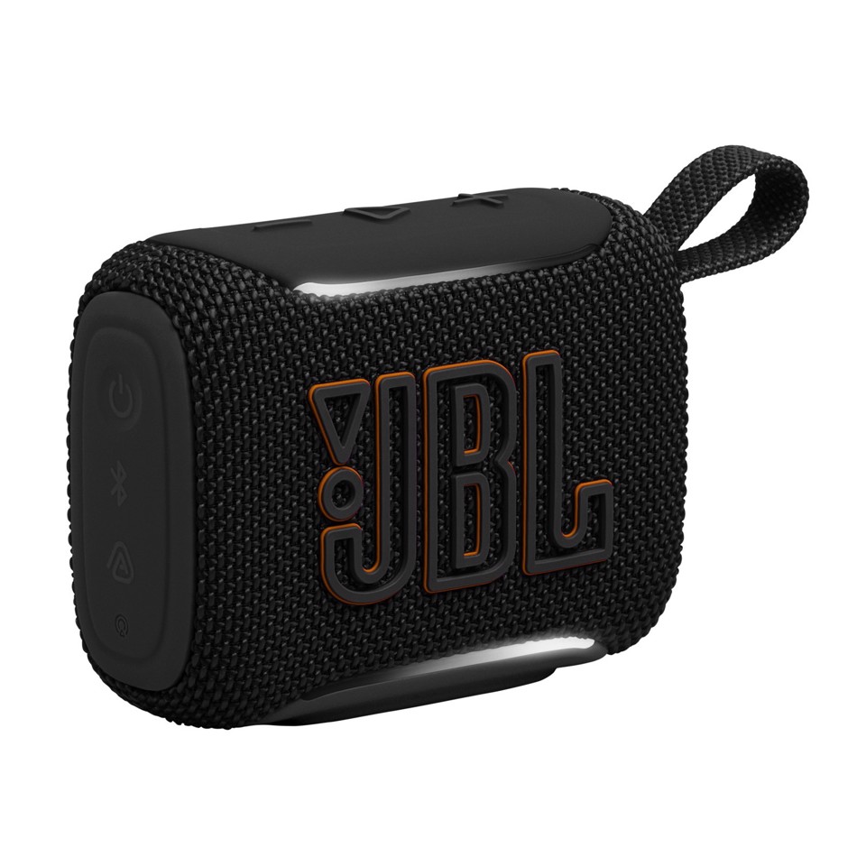 JBL Go 5 Speaker Bluetooth ultra‑portatile con potente Pro Sound e bassi incisivi, pairing AirTouch, design impermeabile, 10 ore di autonomia, Nero