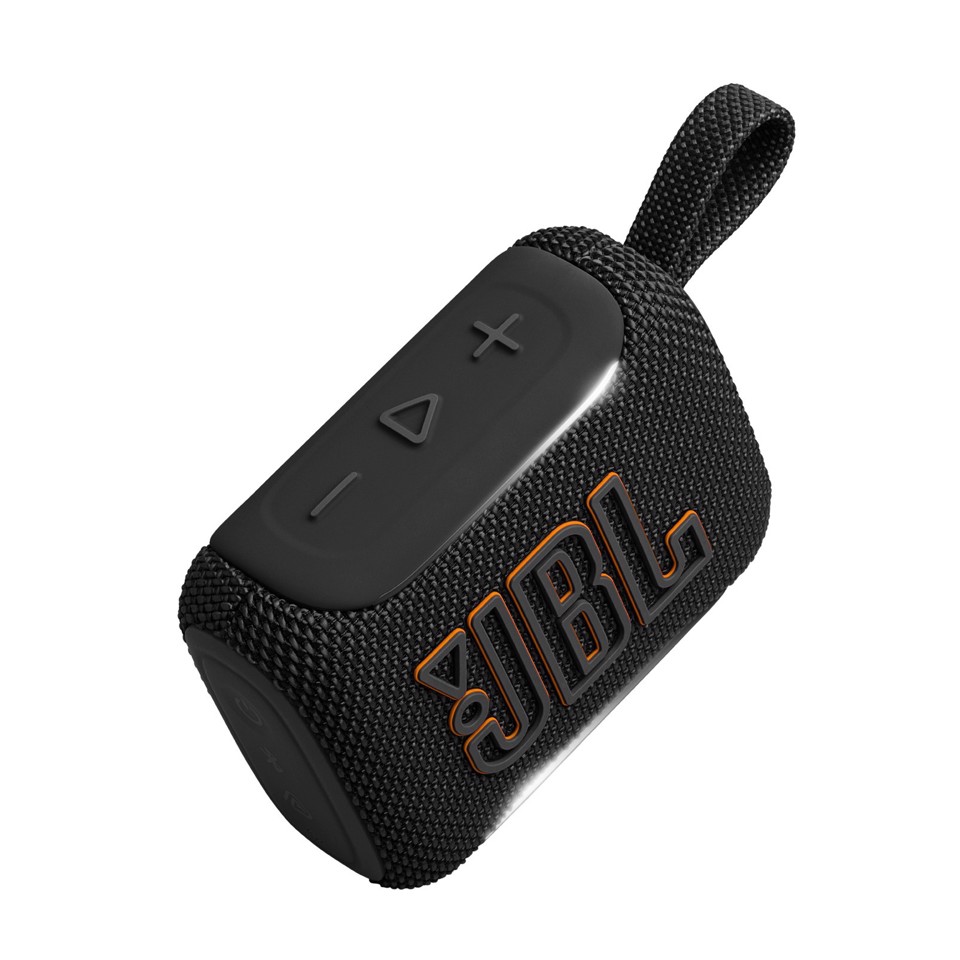 JBL Go 5 Speaker Bluetooth ultra‑portatile con potente Pro Sound e bassi incisivi, pairing AirTouch, design impermeabile, 10 ore di autonomia, Nero