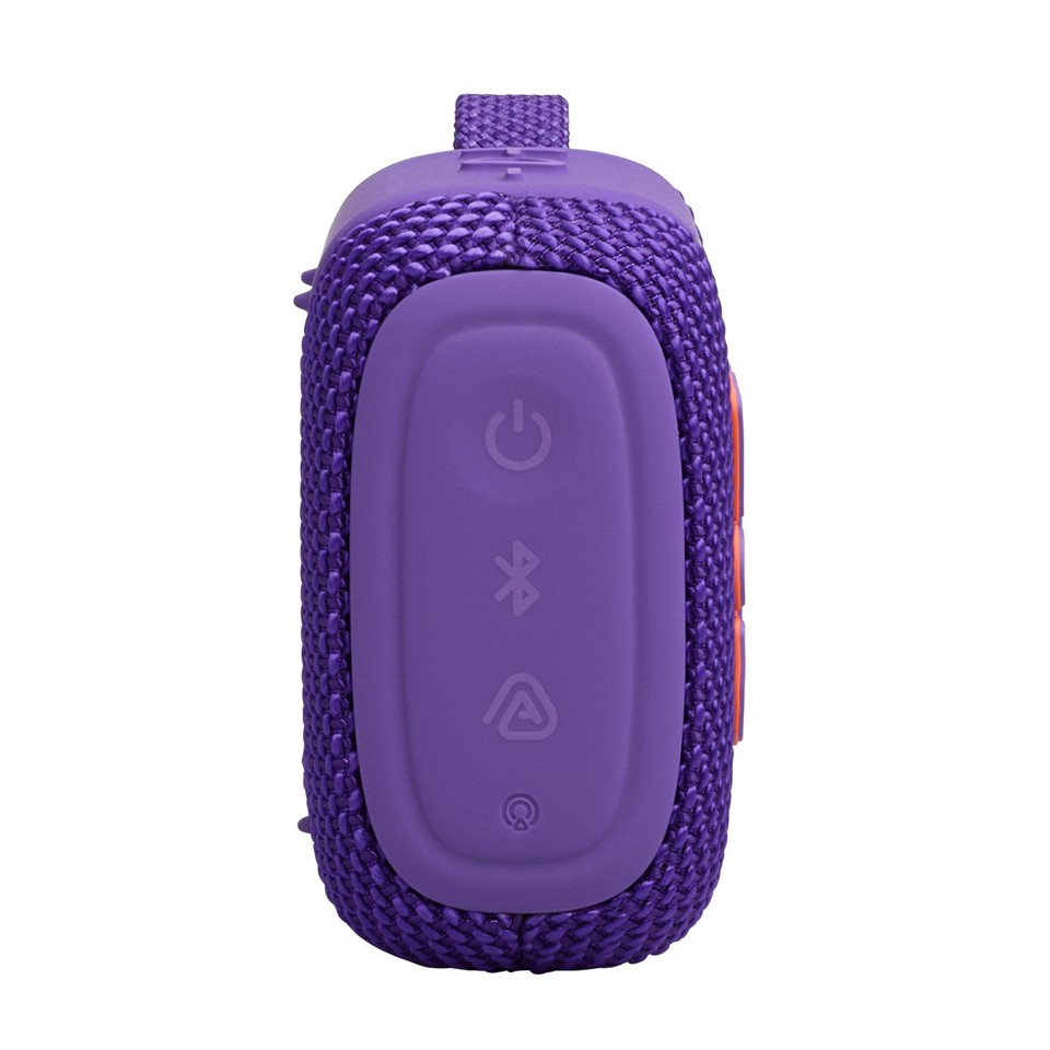 JBL GO 5 Speaker Bluetooth ultra‑portatile con potente Pro Sound e bassi incisivi, pairing AirTouch, design impermeabile, 10 ore di autonomia, Viola