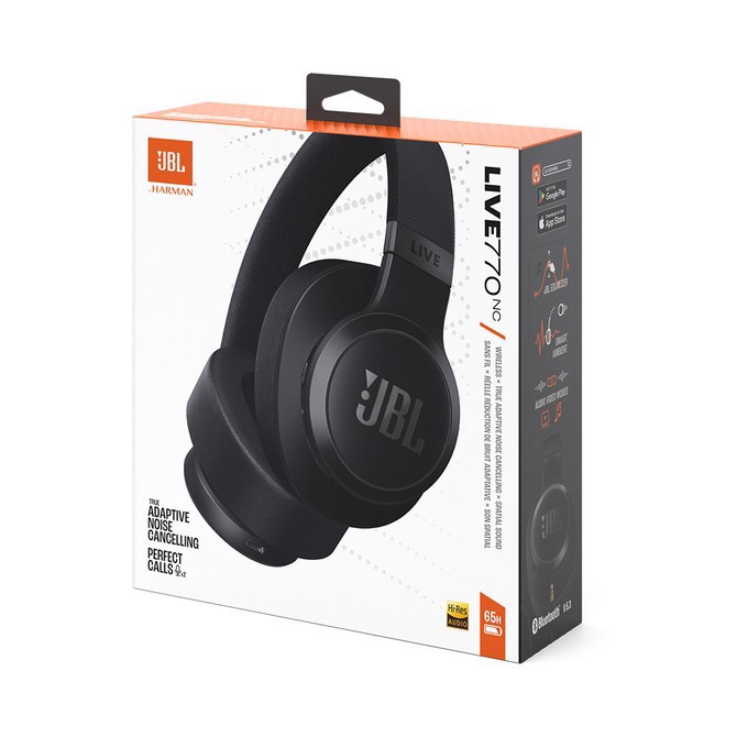 JBL Live 770NC Auricolare Wireless A Padiglione Musica e Chiamate Bluetooth Nero