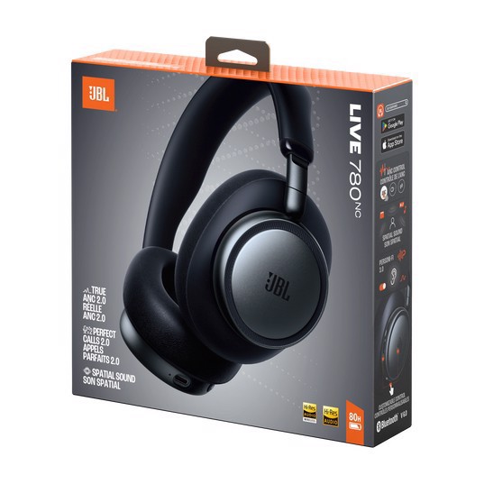 JBL Live 780NC Auricolare Con cavo e senza cavo A Padiglione Chiamate/Musica/Sport/Tutti i giorni Bluetooth Nero