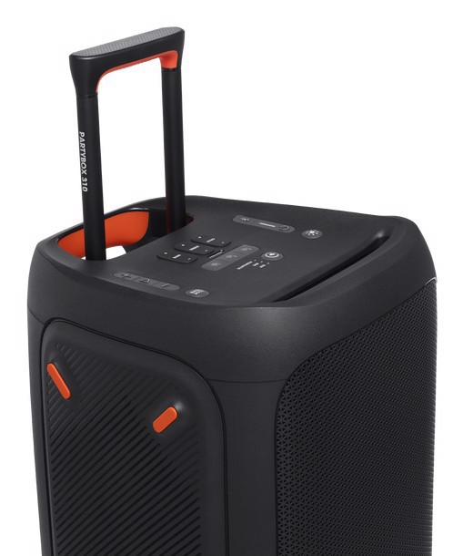 JBL Partybox 310 Speaker Wireless Bluetooth Portatile per feste con giochi di luce 240 W, Nero