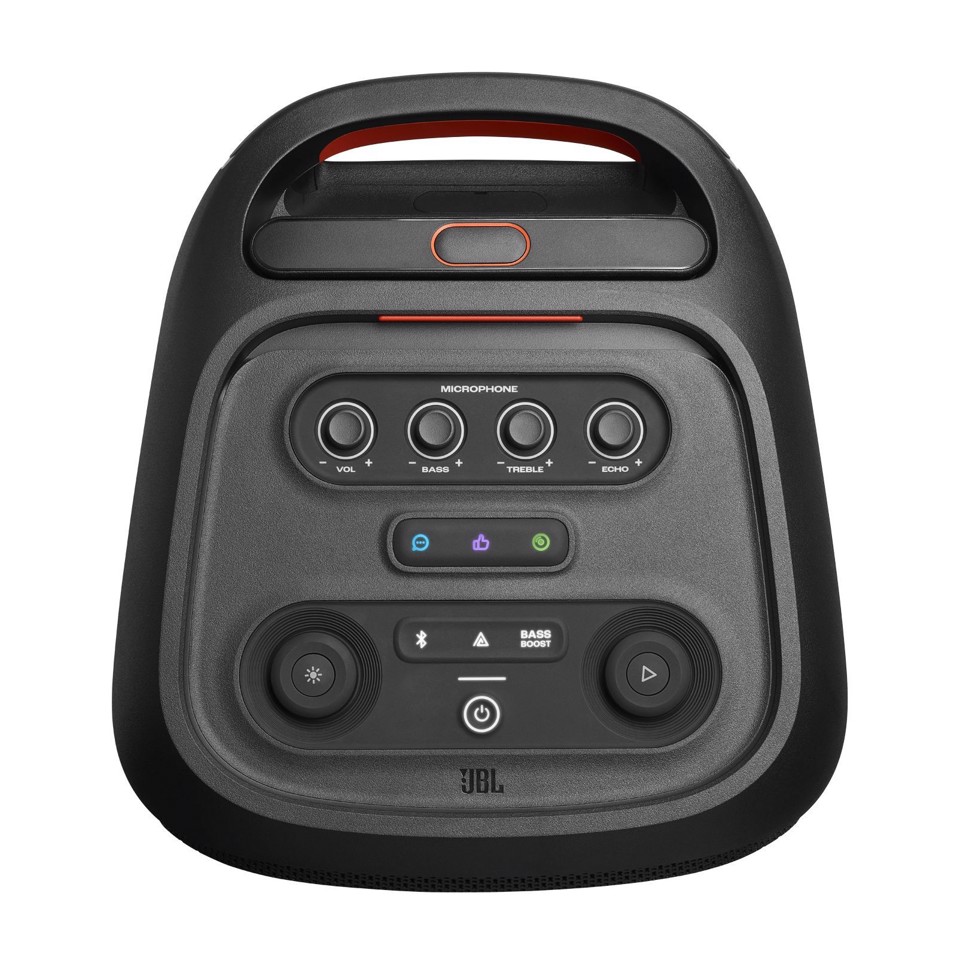 JBL PartyBox STAGE 320 Speaker Wireless Bluetooth Portatile per feste con giochi di luce 240 W, Nero