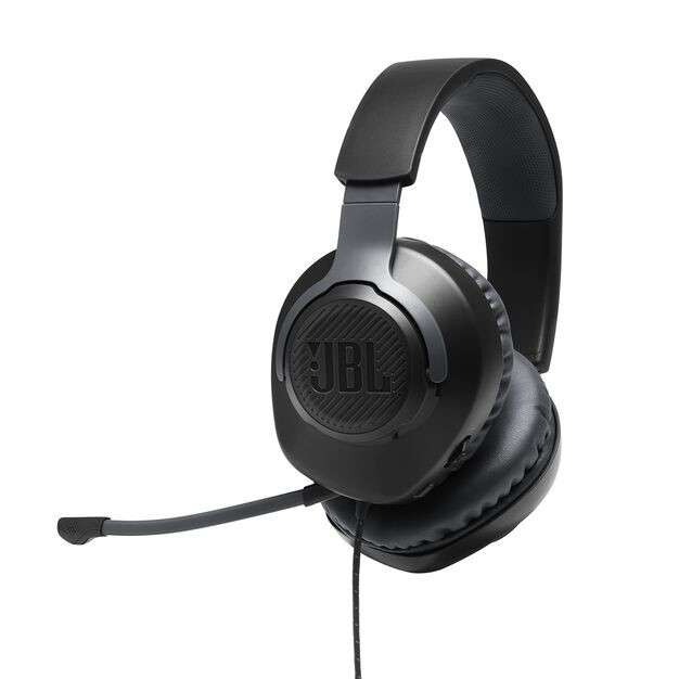 JBL QUANTUM 100 Cuffia Padiglione auricolare Connettore 3.5 mm Nero