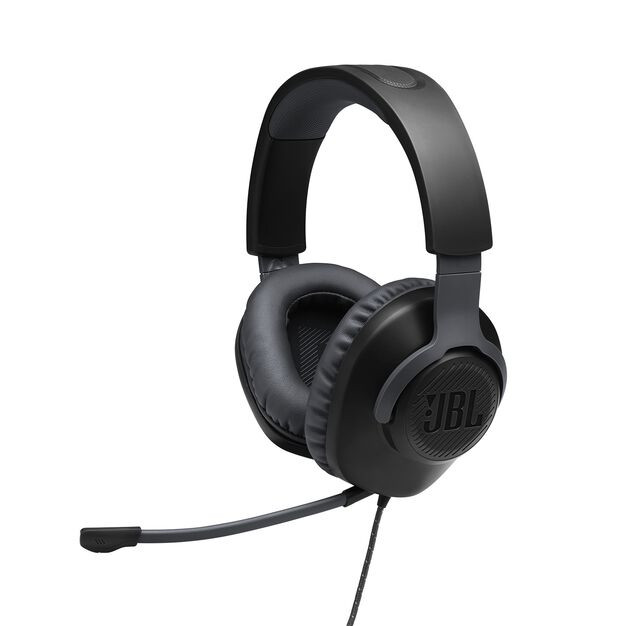 JBL QUANTUM 100 Cuffia Padiglione auricolare Connettore 3.5 mm Nero