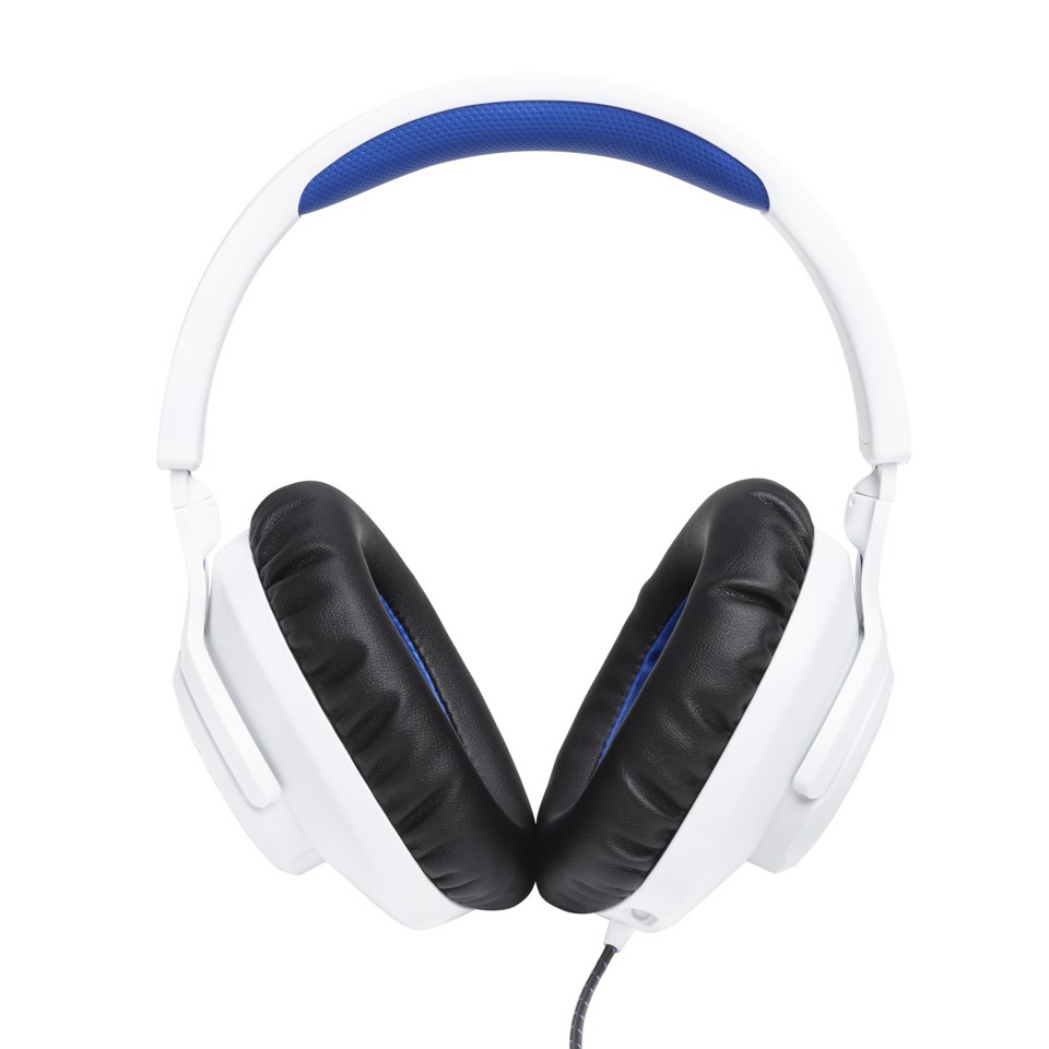 JBL Quantum 100P Auricolare Cablato A Padiglione Gaming Bianco