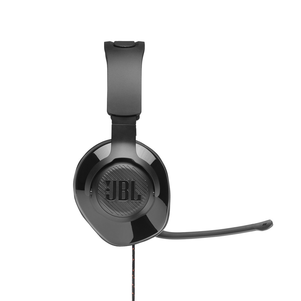 JBL Quantum 200 Cuffie Gaming Over-Ear con Filo, Nero