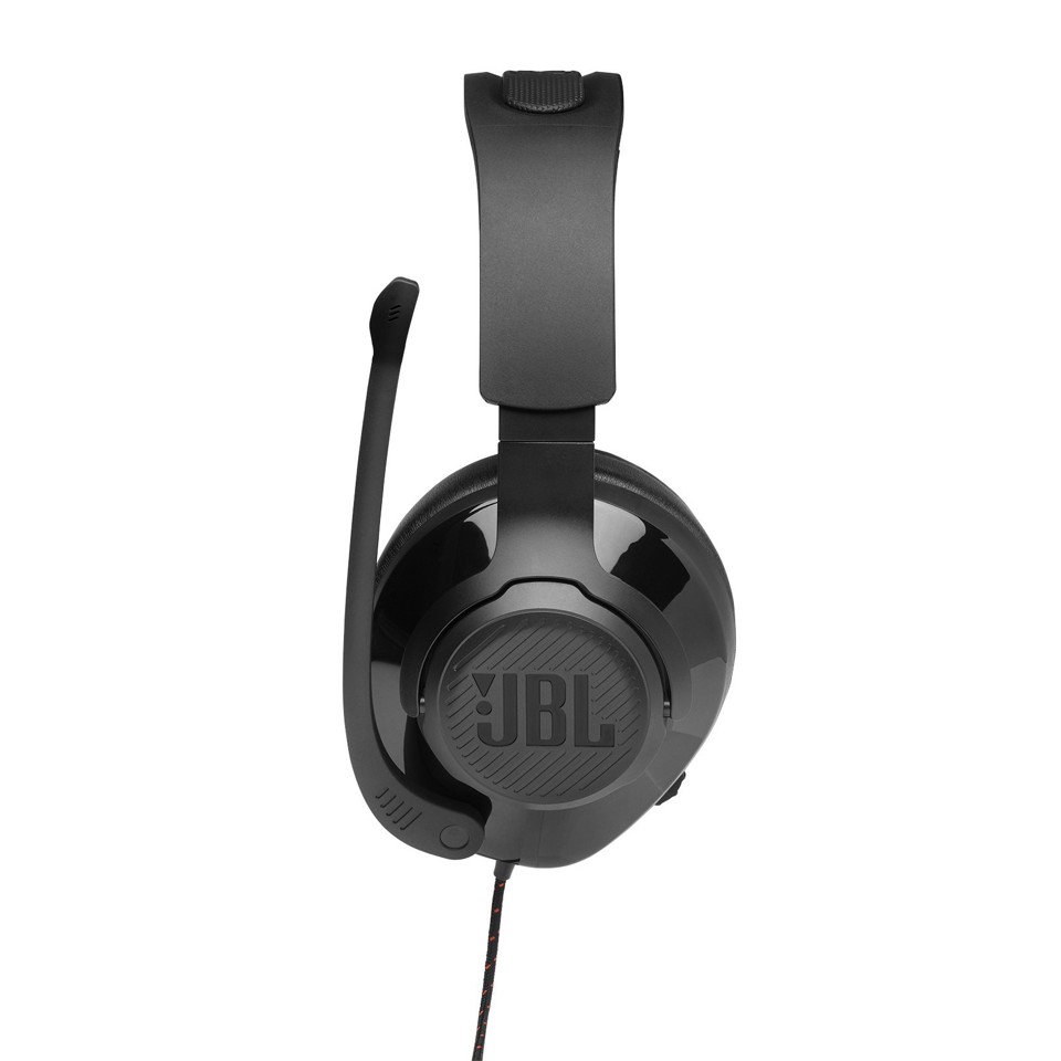 JBL Quantum 200 Cuffie Gaming Over-Ear con Filo, Nero