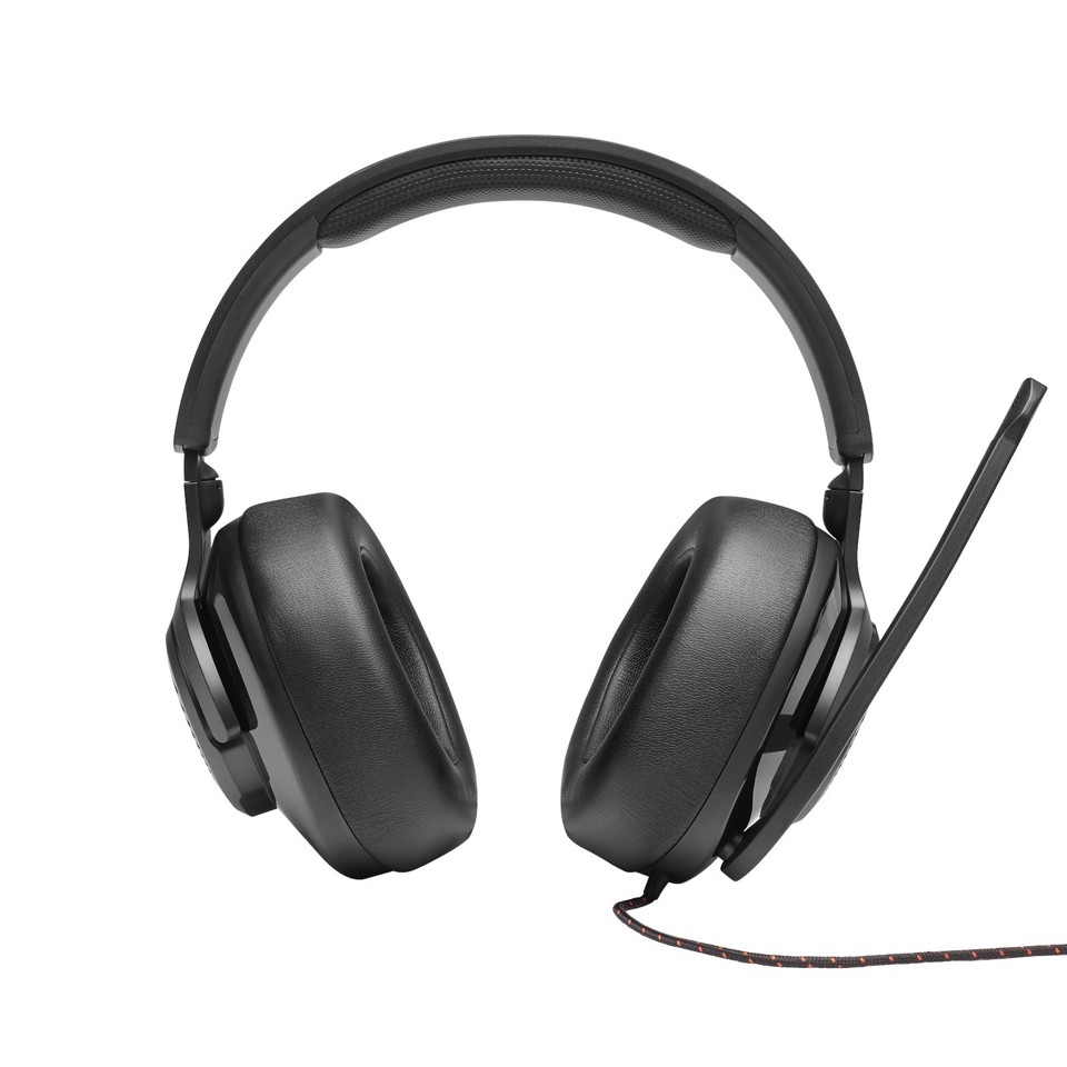 JBL Quantum 200 Cuffie Gaming Over-Ear con Filo, Nero