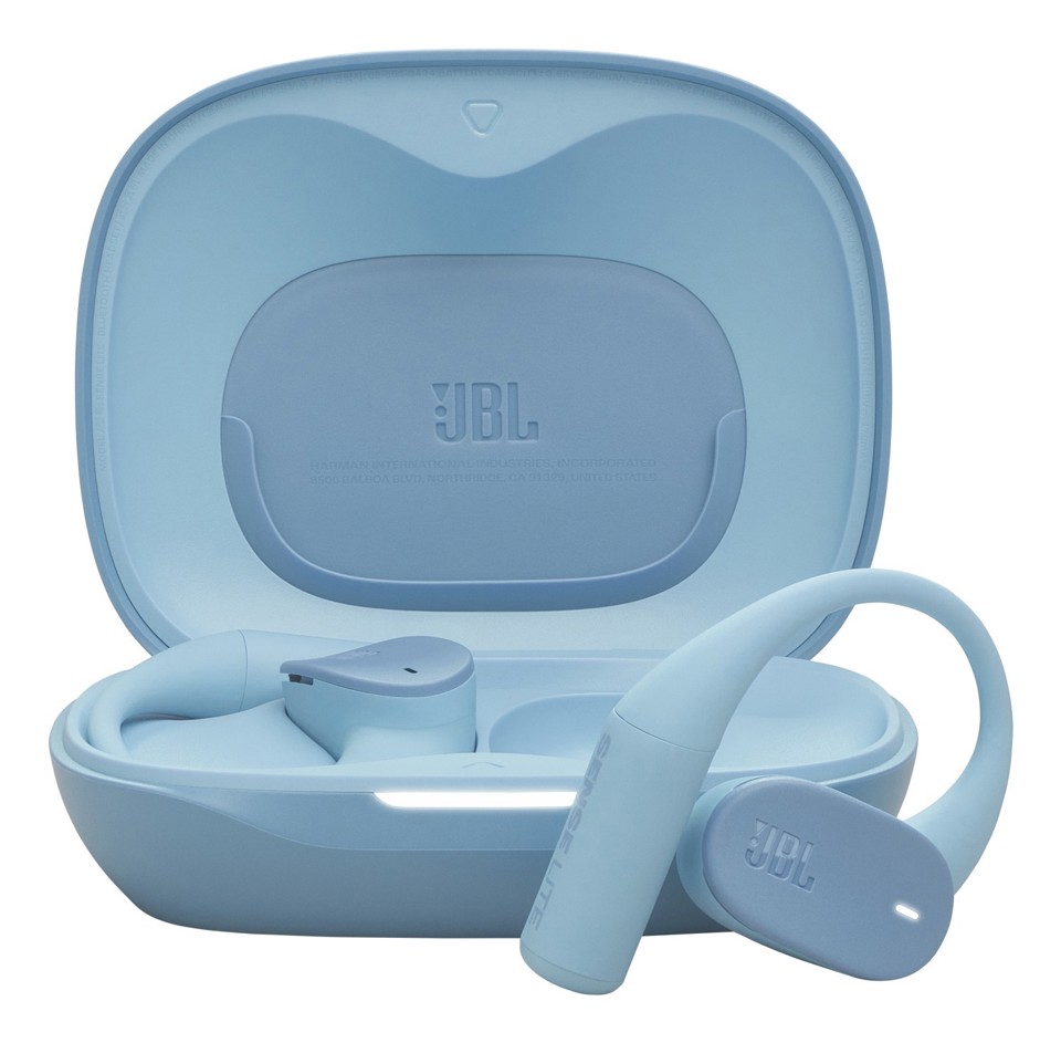 JBL Sense Lite Cuffie Open-Ear True Wireless con Archetto, colore Blu