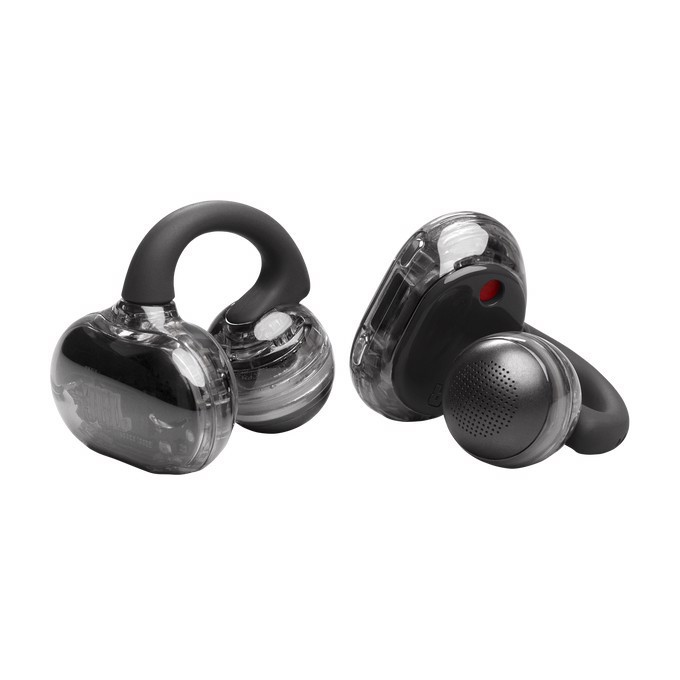 JBL Soundgear Clips Auricolare True Wireless Stereo (TWS) a clip con tecnologia Opensound, Nero