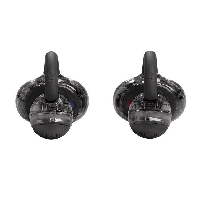 JBL Soundgear Clips Auricolare True Wireless Stereo (TWS) a clip con tecnologia Opensound, Nero