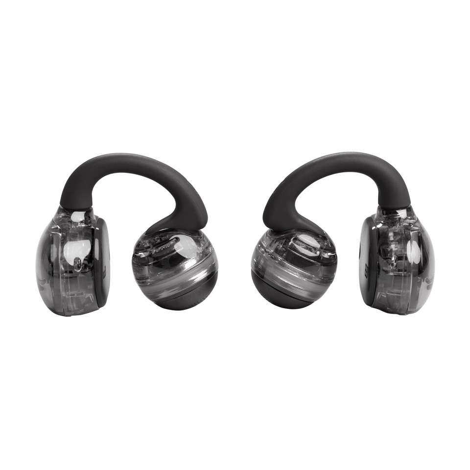 JBL Soundgear Clips Auricolare True Wireless Stereo (TWS) a clip con tecnologia Opensound, Nero