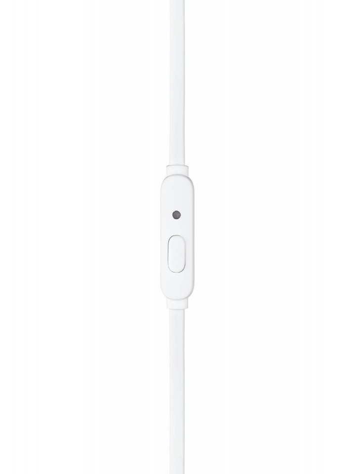JBL T205 Cuffia Auricolare Connettore 3.5 mm Cromo, Bianco