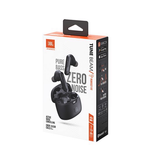 JBL Tune 245NC Auricolare True Wireless Stereo (TWS) In-ear Musica e Chiamate con Cancellazione del Rumore, Nero