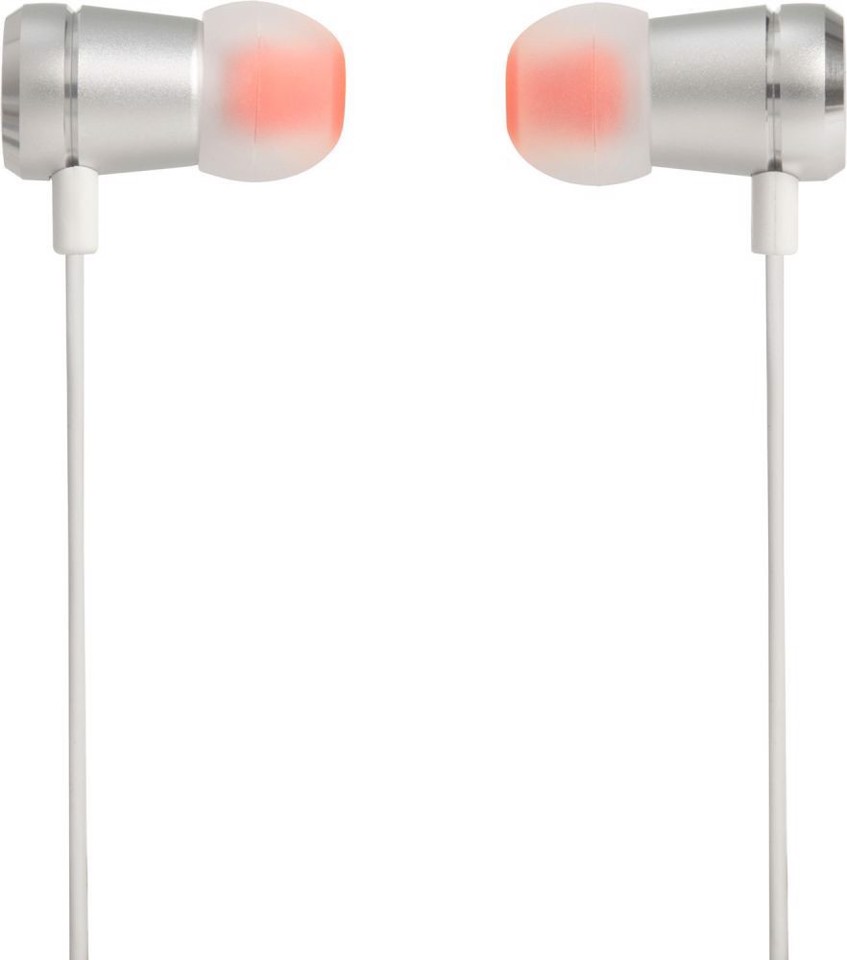 JBL Tune 290 Auricolare Cablato In-ear Musica e Chiamate Argento