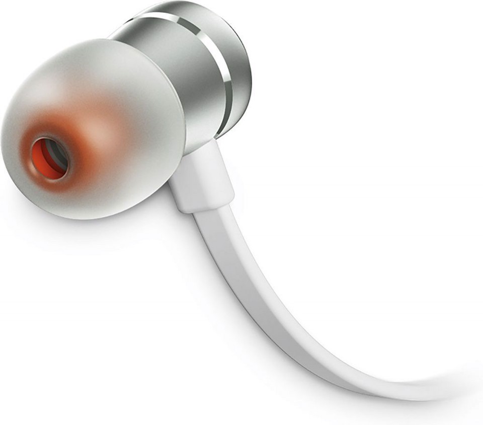 JBL Tune 290 Auricolare Cablato In-ear Musica e Chiamate Argento